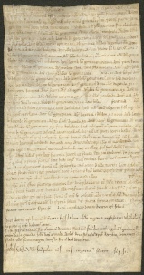 189 E.8.CLXVIIIr, Investitura spedita da Enrico vescovo ad Azo de Curtatone, [Modena], 1157, giu. 30